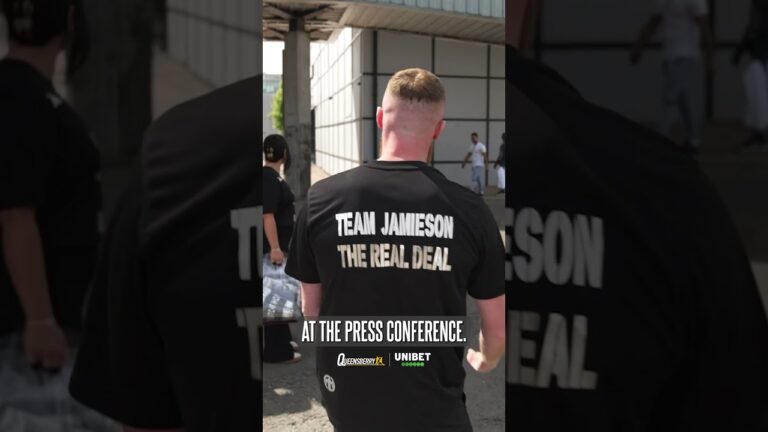 â€œIâ€™m gonna f*** you up!â€ 🤬 Aloys Jr & David Jamieson trade verbals moments before the weigh-in 😮