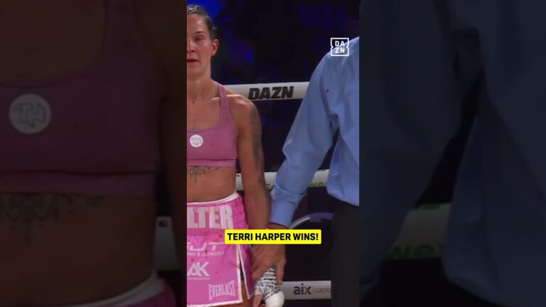 Terri Harper secures the W 🥇