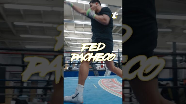 May 30th in Vegas: Fed Pacheco is ready to   ! 👊🏼🔥