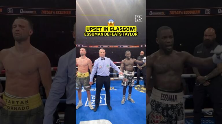 UPSET in Glasgow! 😱 #shorts