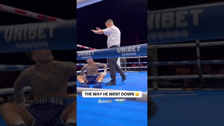 Those knockdowns were BRUTAL 🧨