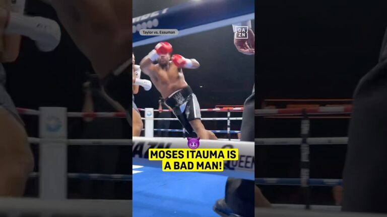 Moses Itauma is a BAD MAN! 😈 #shorts