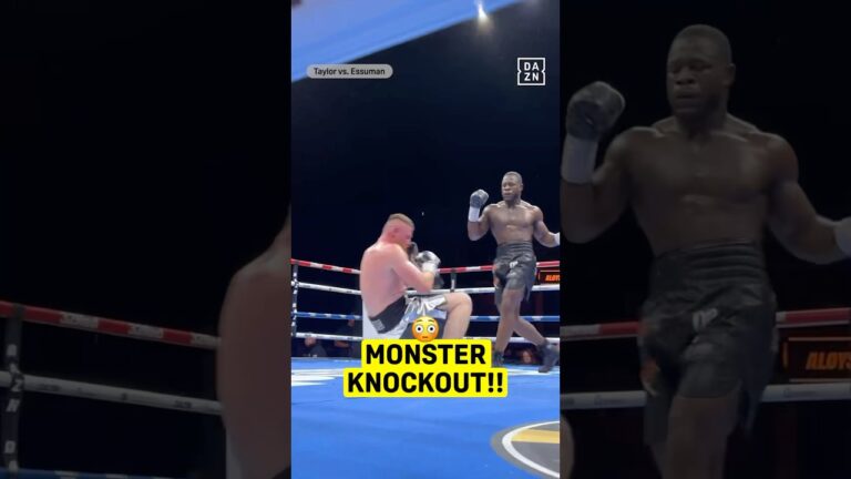 What a KNOCKOUT!! 😳 #shorts