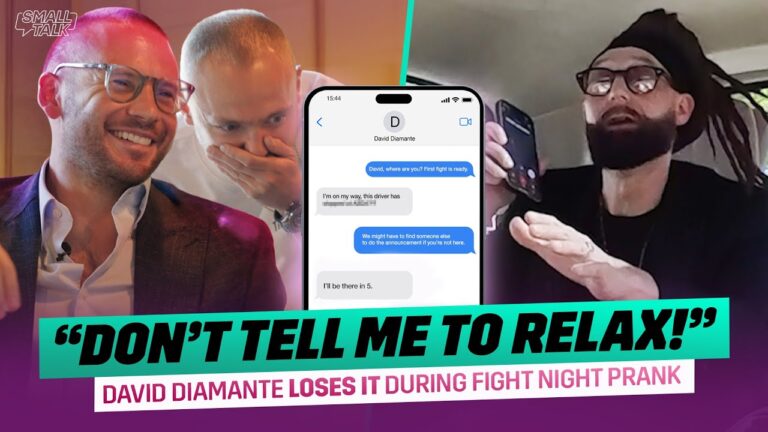 PRANKING boxing MC David Diamante! 🤣😂🙌| Matchroom Boxing