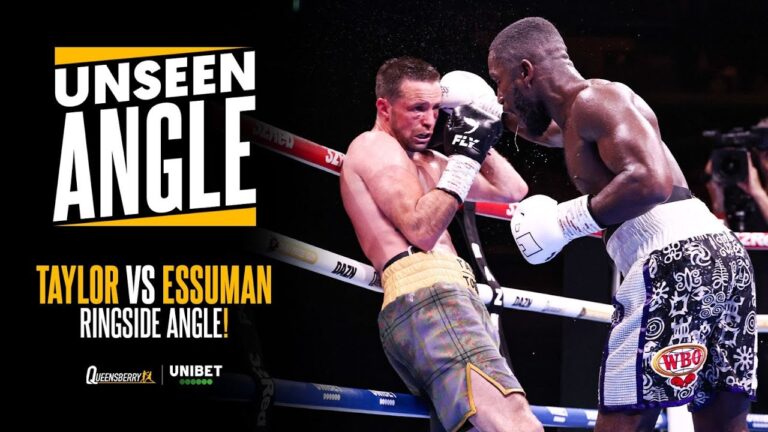 What a WAR! 🤯 Josh Taylor vs Ekow Essuman FULL FIGHT | NEW unseen angle of FIERY clash 🔥