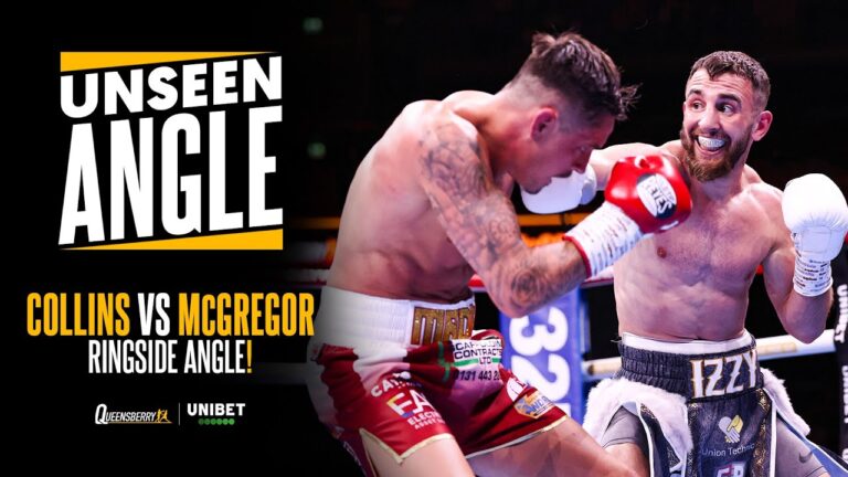 Nathaniel Collins STOPS Lee McGregor in ALL-OUT Scottish WAR ⚔️ | Ringside FULL FIGHT