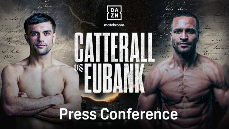 JACK CATTERALL VS. HARLEM EUBANK LAUNCH PRESS CONFERENCE LIVESTREAM