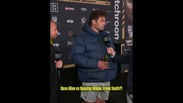 🤯 Dave Allen Calls Out Deontay Wilder For Heavyweight Showdown 🦏