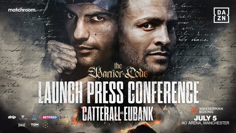 Jack Catterall Vs Harlem Eubank Launch Press Conference | May 27 | 2pm UK