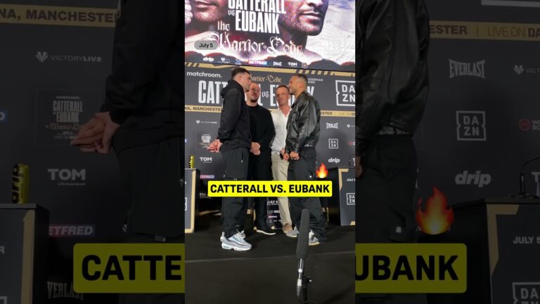 Jack Catterall & Harlem Eubank face off 👀 #shorts