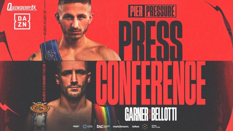 LIVE LAUNCH PRESS CONFERENCE! Ryan Garner vs Reece Bellotti – Pier Pressure 🏖️🥊