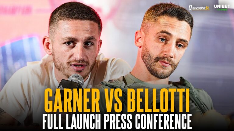 FULL LAUNCH PRESS CONFERENCE! Ryan Garner vs Reece Bellotti – Pier Pressure 🏖️🥊