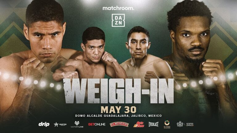 Manuel Gallegos vs Khalil Coe 2 | Weigh In & Akhamadaliev vs Castillo | Matchroom Boxing
