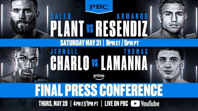 FINAL PRESS CONFERENCE | Plant vs. Resendiz & Charlo vs. LaManna
