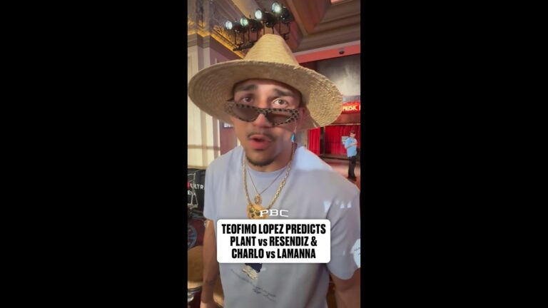 Teofimo Lopez Weighs In on Plant vs. Resendiz & Charlo vs. LaManna
