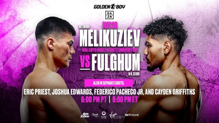 GOLDEN BOY FIGHT NIGHT | Darius Fulghum vs. Bek Melikuziev