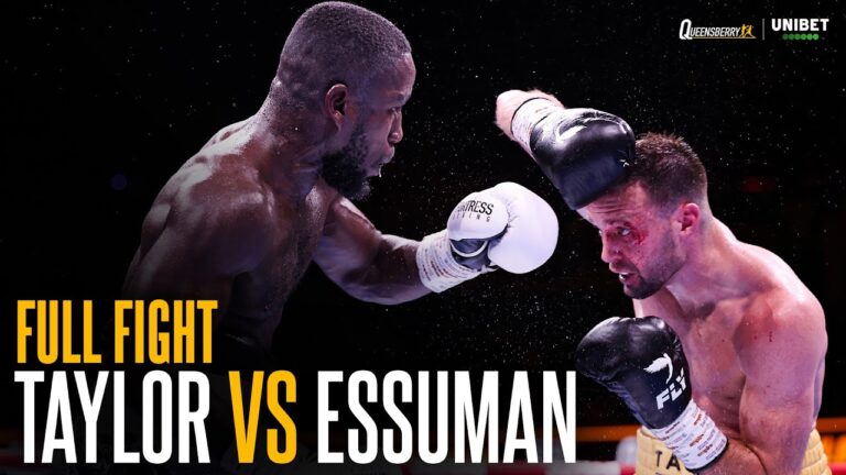 Ekow Essuman SPOILS Josh Taylor's homecoming party in BREATHTAKING clash 😮‍💨 | FULL FIGHT