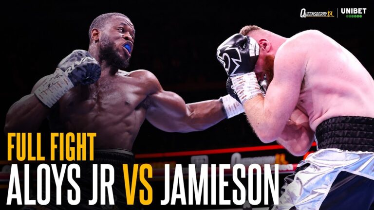 The BIGGEST puncher in BOXING? Aloys Jr SHOCKS David Jamieson with LETHAL KO 💥 | FULL FIGHT