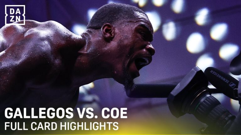 Manuel Gallegos vs. Khalil Coe | Full Card Highlights