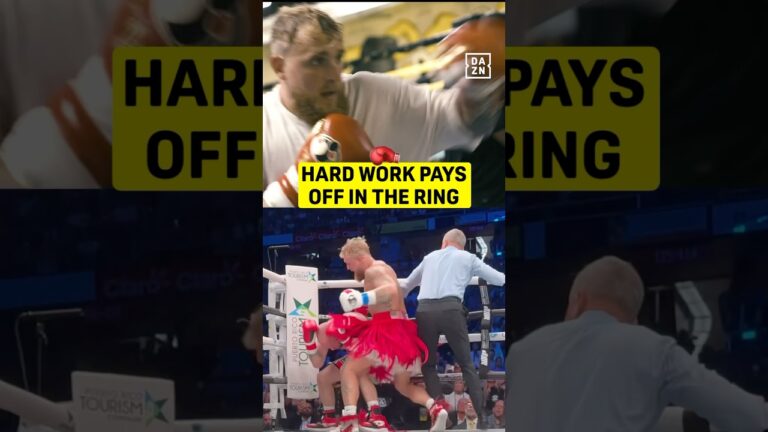 Will we see another Jake Paul stoppage win? 🥊 #shorts