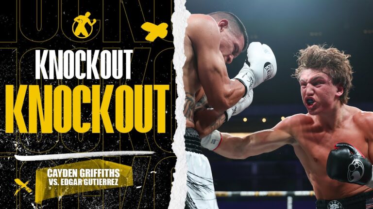 KO | Cayden Griffiths vs. Edgar Gutierrez…Highlight-worthy .