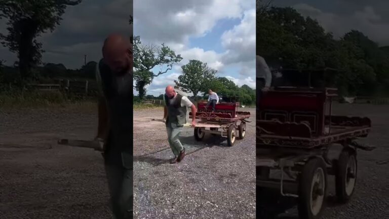 The Gypsy King is back training in the most creative ways 😂😅