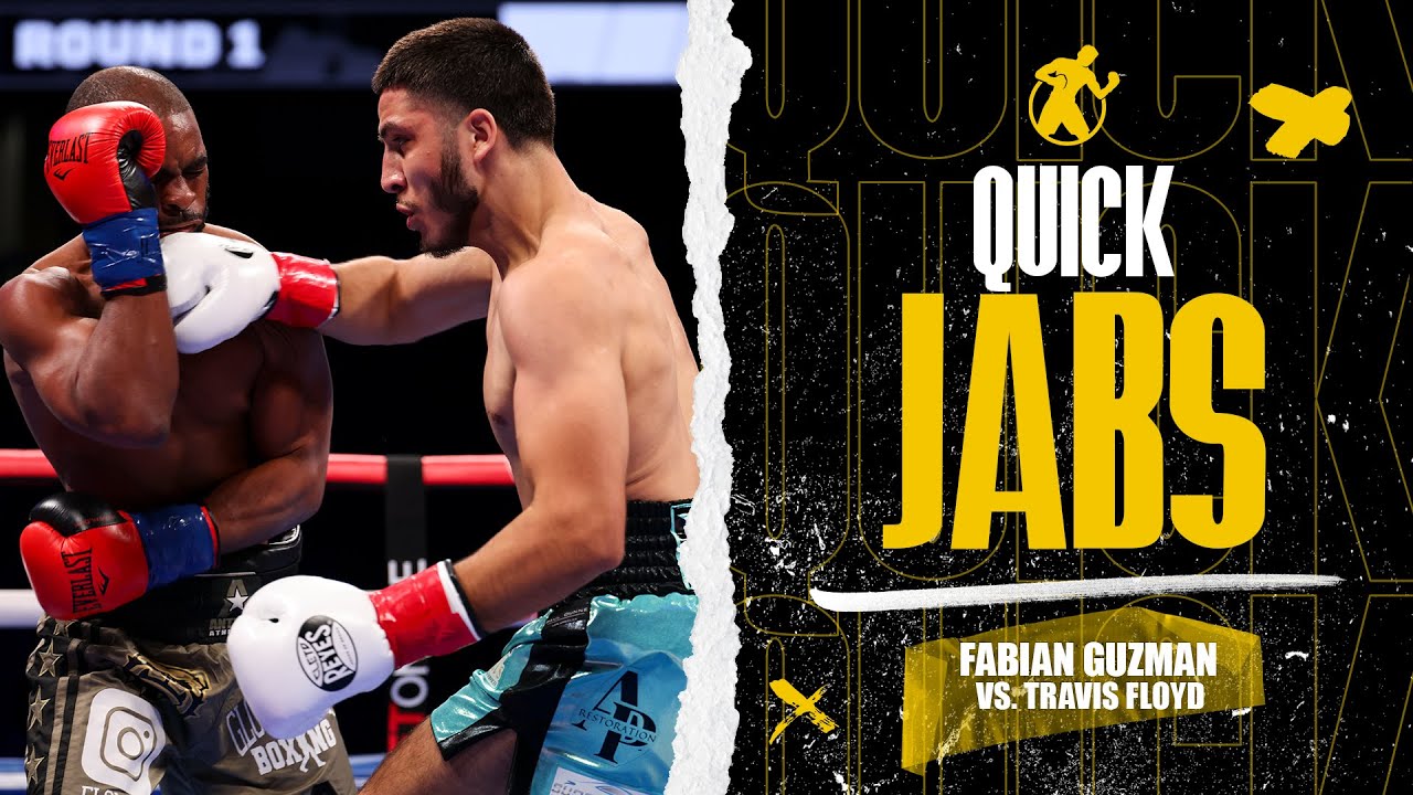 Quick Jabs | Fabian Guzman vs. Travis Floyd #goldenboyfightnight