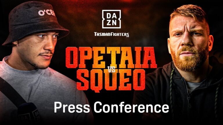 JAI OPETAIA VS. CLAUDIO SQUEO PRESS CONFERENCE LIVESTREAM