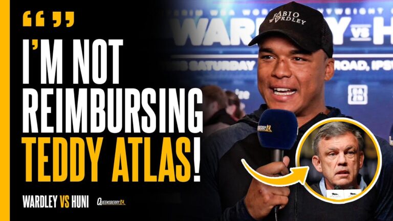 Fabio Wardley reacts to CRAZY Teddy Atlas Bet & gives touching message to his Ipswich support 💥