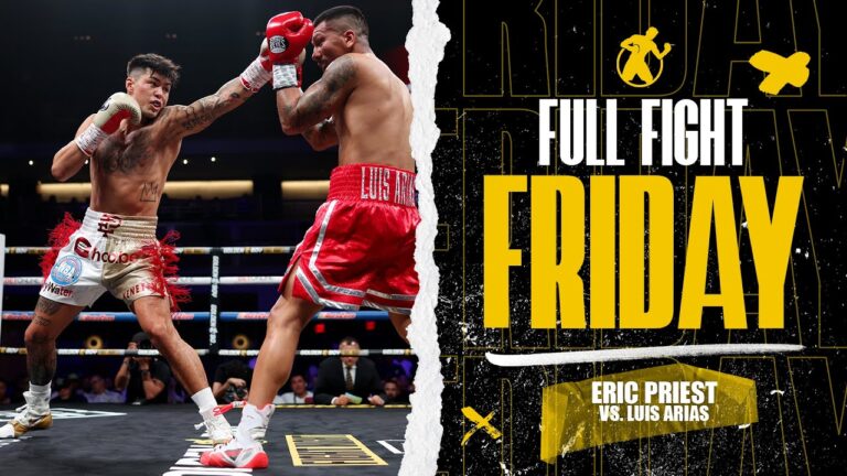 Full Fight | Eric Priest vs. Luis Arias #goldenboyfightnight