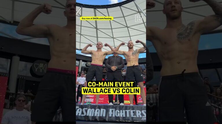 The co-main event of the evening 🥊🔥