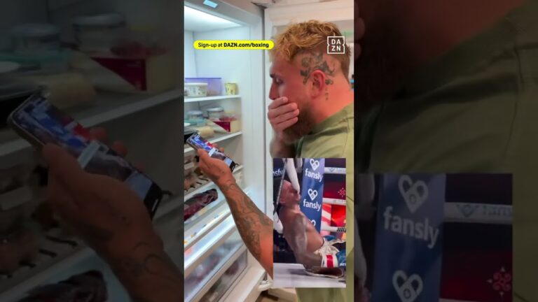 Jake Paul reacts to MASSIVE KO! 🔥