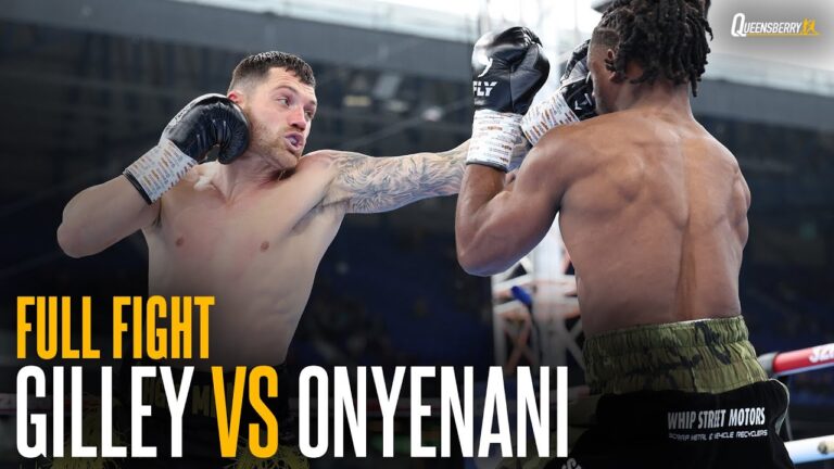 FULL FIGHT | Sam Gilley held to frustrating draw with Gideon Onyenani after 8 TOUGH rounds 😬