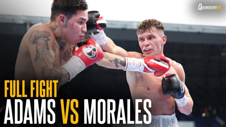 FULL FIGHT | Billy Adams secures 7th win with comfortable performance against Alexander Morales 🔥