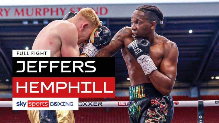 FULL FIGHT! Mark Jeffers v Sean Hemphill