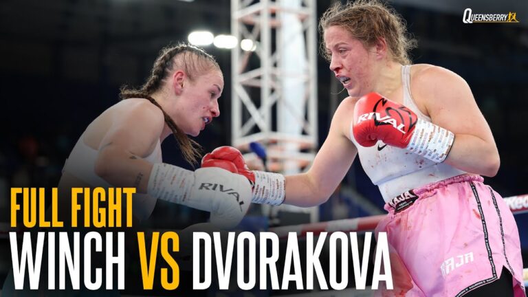 FULL FIGHT | Lillie Winch goes to WAR with Dvorakova for six BRUTAL rounds of boxing! 💥