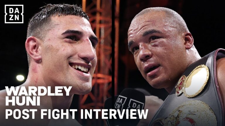 Fabio Wardley reacts to DRAMATIC KO win over Justis Huni 🤯