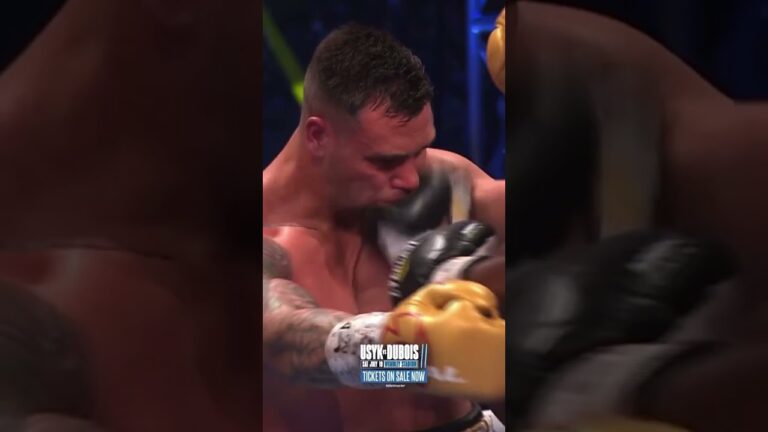 Never write off Daniel Dubois 😤❌