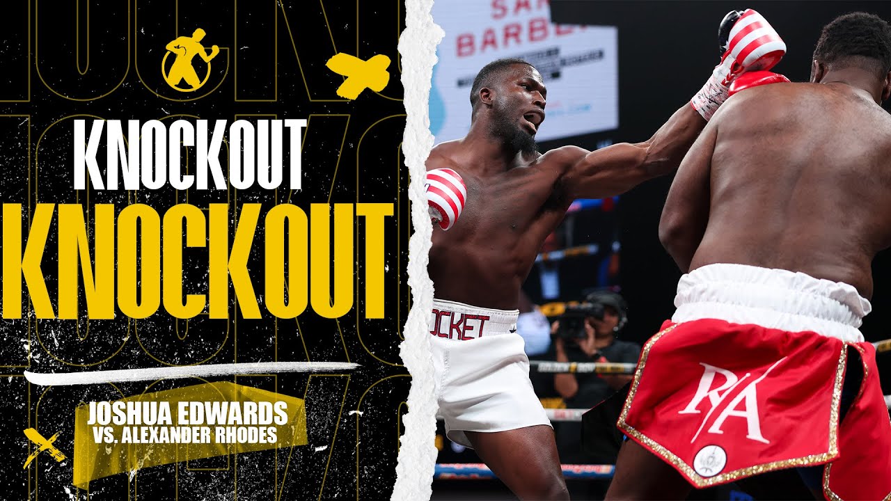 KO | Joshua Edwards vs. Alexander Rhodes #goldenboyfightnight