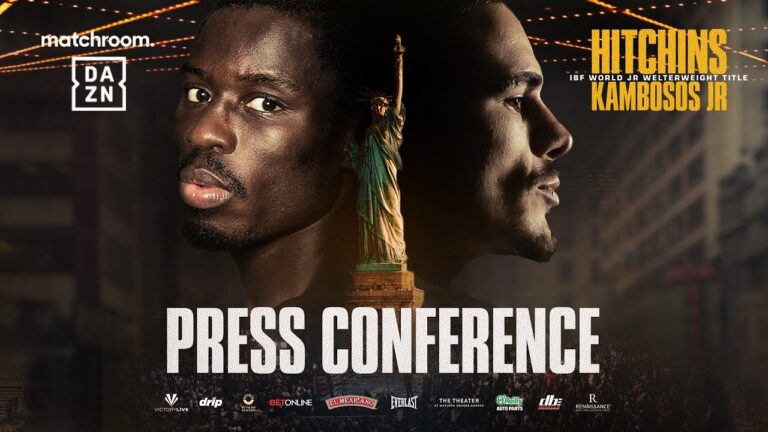 Richardson Hitchins vs George Kambosos | *Live* | Final Press Conference