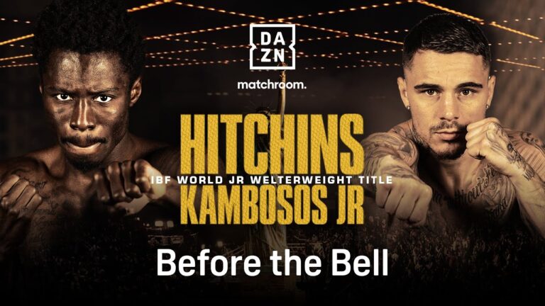 RICHARDSON HITCHINS VS. GEORGE KAMBOSOS JR | BEFORE THE BELL LIVESTREAM