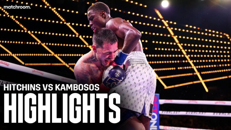 Richardson Hitchins STOPS George Kambosos! | Fight Highlights | Matchroom Boxing