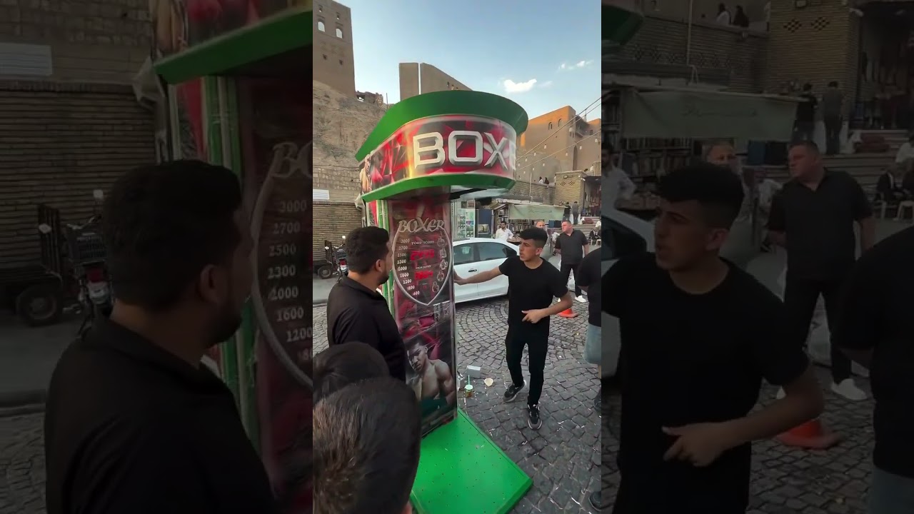 Agit Kabayel SMASHES punch machine record 💥🤯