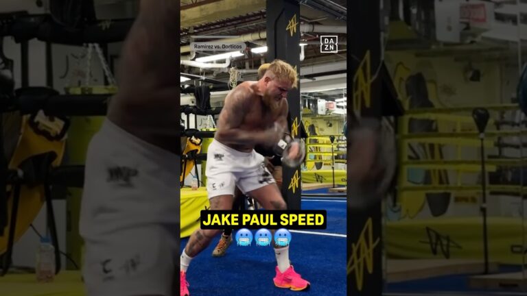 Jake Paulâ€™s hand speed is DIFFERENT! ⚡️ #shorts