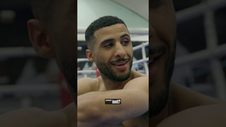 “If I win? Great! If I lose? Shhh… it is a long road back! Matchroom Boxing