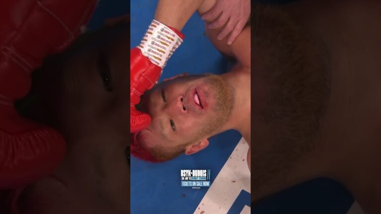 Daniel Duboisâ€™ right hand is no joke 😳💥