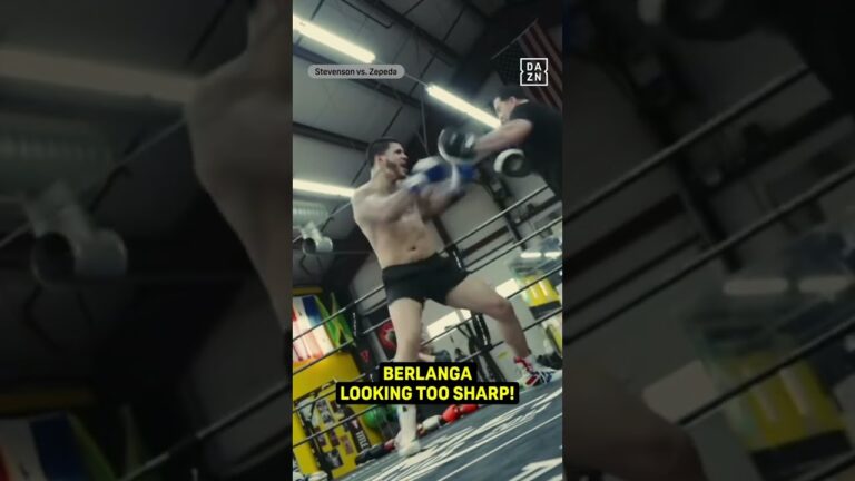 Edgar Berlanga back in the lab 🥊🥼