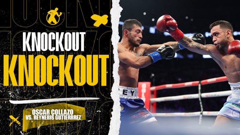 KO | Oscar Collazo vs. Reyneris Gutierrez…KOllazo!