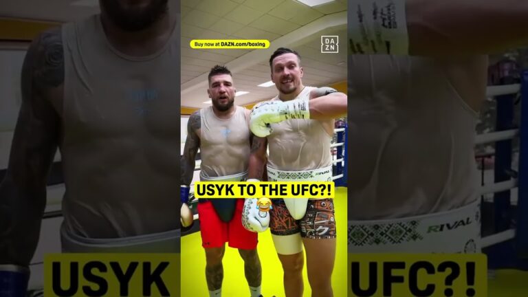 How would Usyk do in the UFC?! 👀