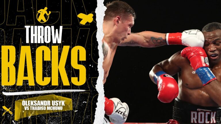 Throwback | Oleksandr Usyk vs Thabiso McHunu #ringtv